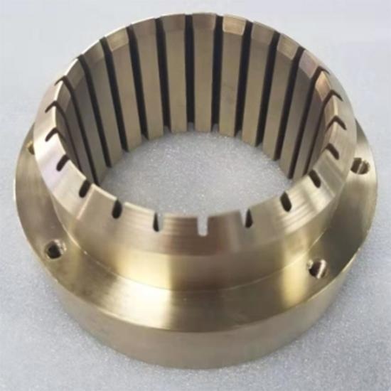 CNC precision parts processing Brass products surface polishing